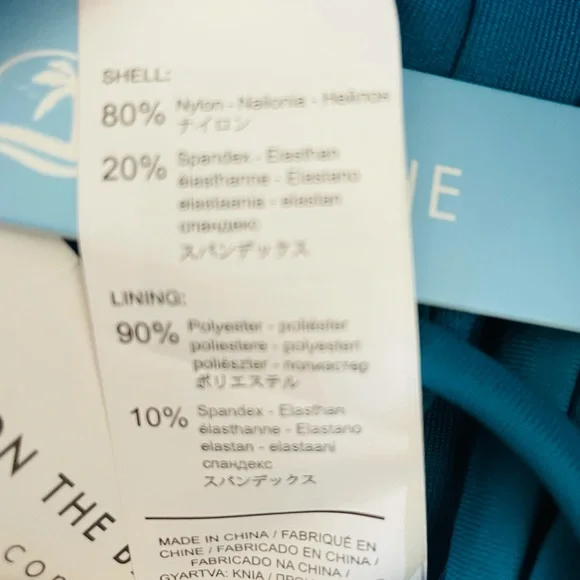 CUPSHE NWT Halter Lace-Up Back One Piece Swimsuit - Picture 11 of 13